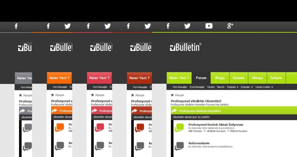 En İyi vBulletin Temaları ve Özellikleri 3 Paragon vBulletin Tema
